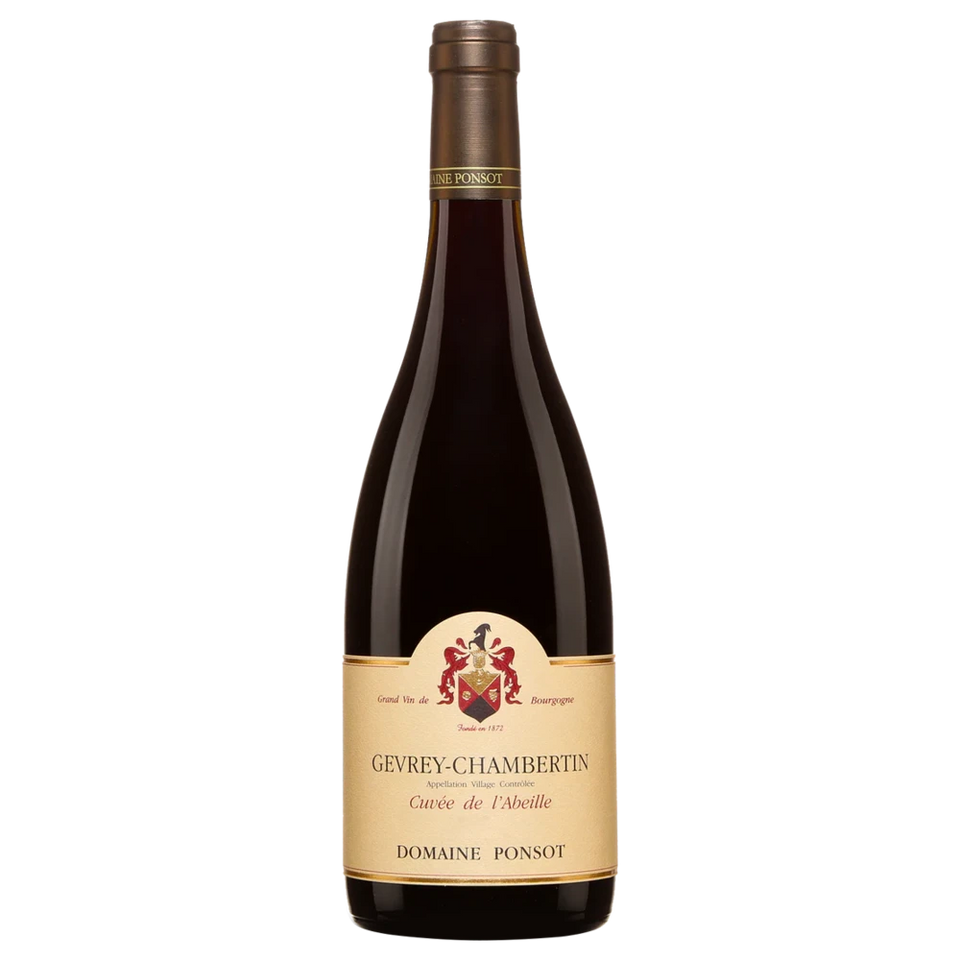 A bottle of 2022 Domaine Ponsot Gevrey Chambertin Cuvée de l'Abeille 750ml Red Wine