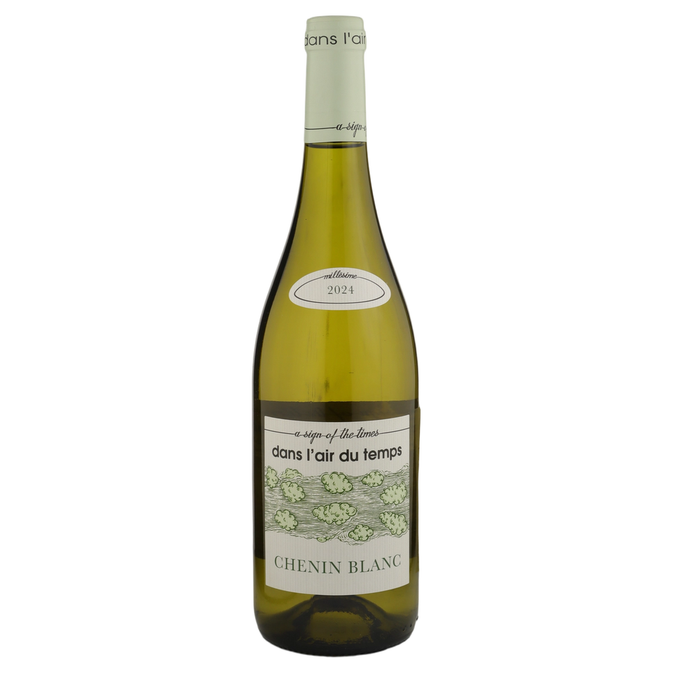 A bottle of 2024 Jeff Carrel Dans l'Air du Temps Chenin Blanc VDF 13% 750ml White Wine