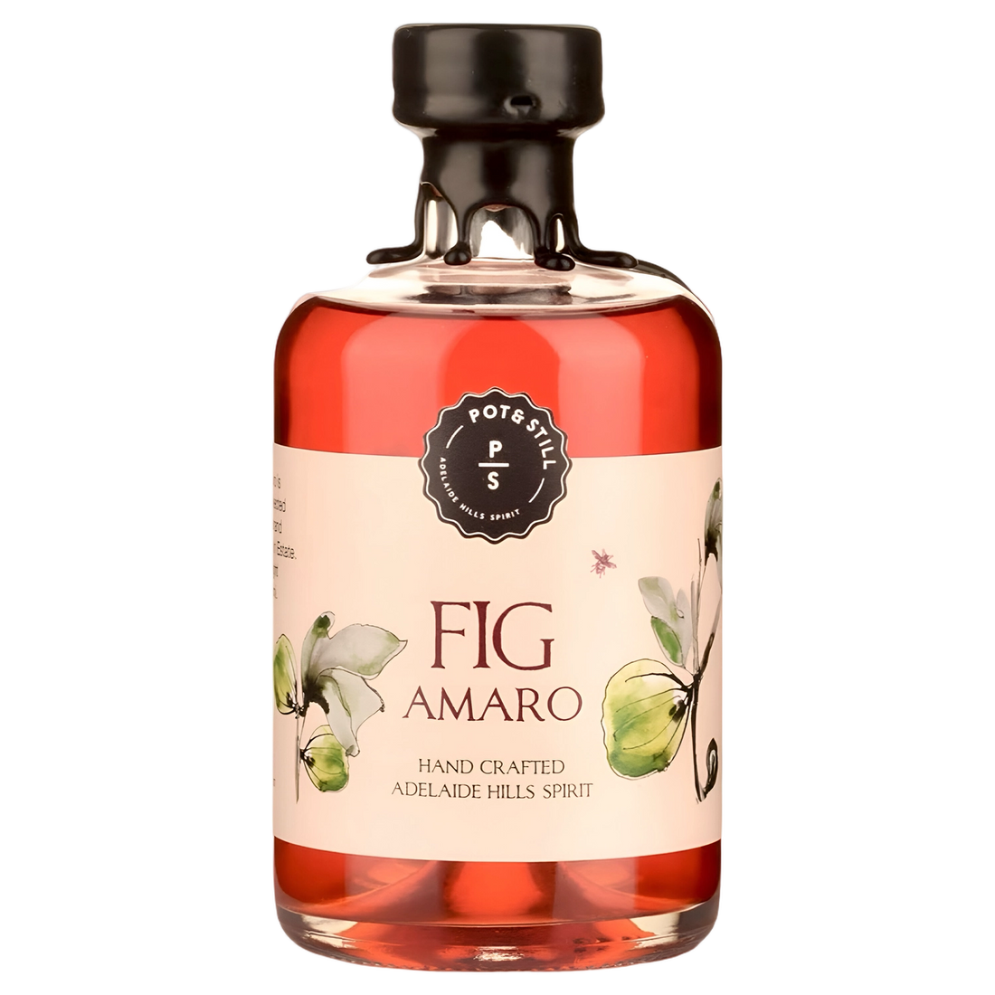 A bottle of Pot & Still South Australian Fig Amaro 26% 200ml