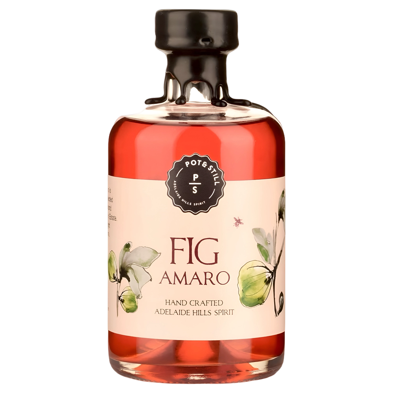 A bottle of Pot & Still South Australian Fig Amaro 26% 200ml