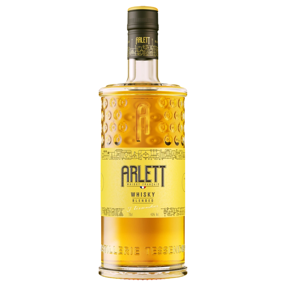 A bottle of ARLETT Blended Whisky 40% 700ml