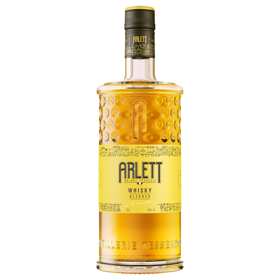 A bottle of ARLETT Blended Whisky 40% 700ml