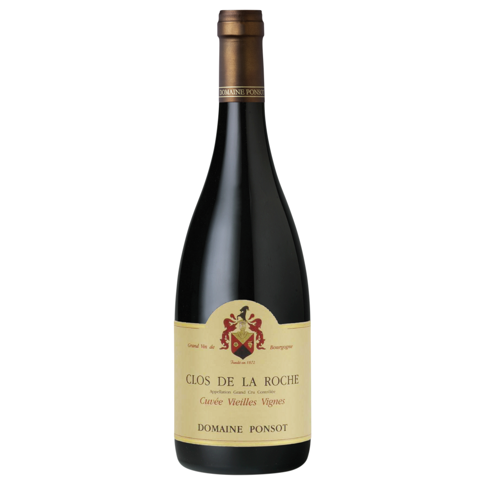 A bottle of 2022 Domaine Ponsot Grand Cru Clos de la Roche Vieilles Vignes 750ml Red Wine