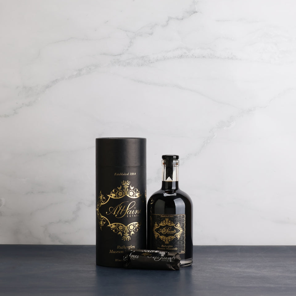 A bottle of All Saints Estate Museum Muscadelle NV 375ml Fortified Wine