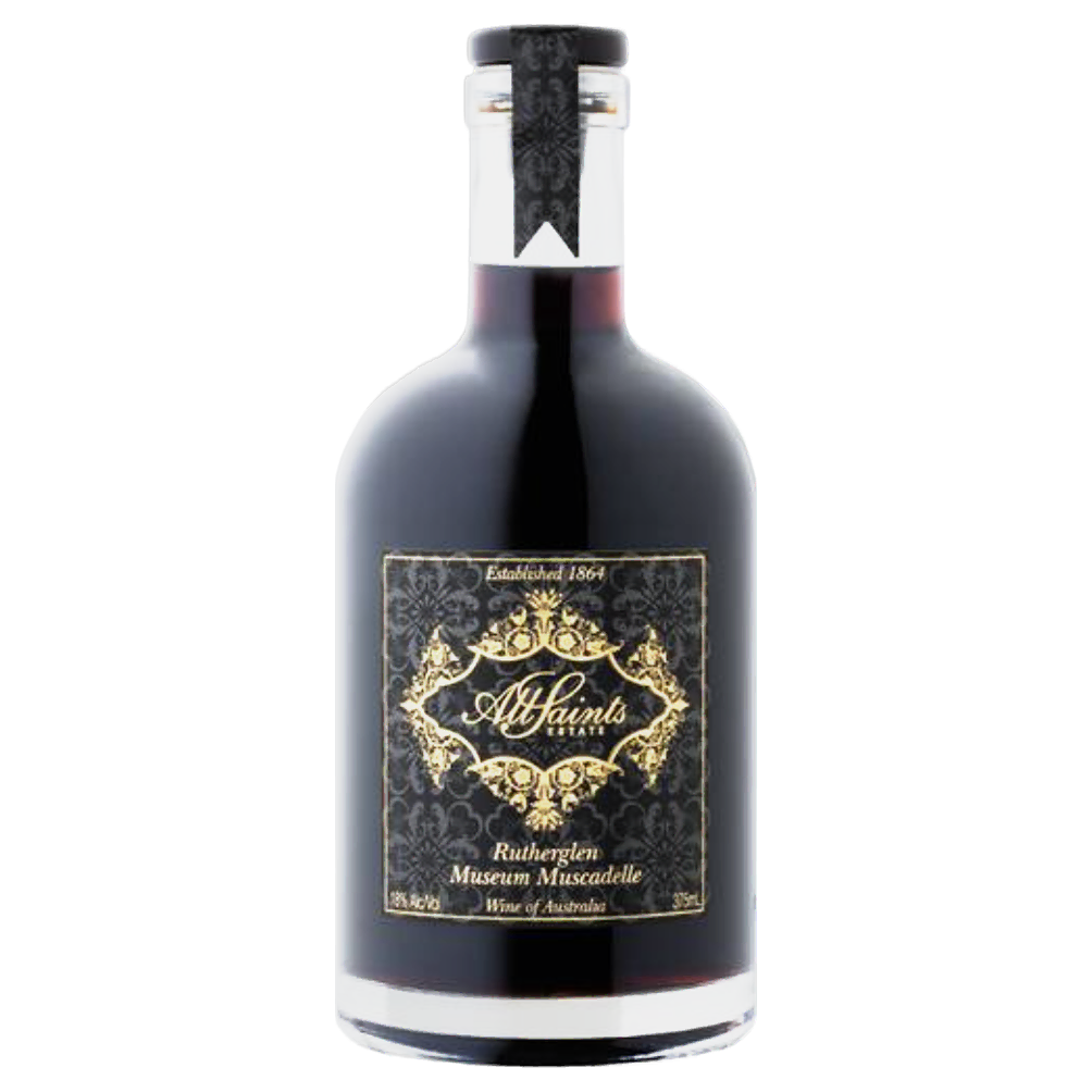 A bottle of All Saints Estate Museum Muscadelle NV 375ml Fortified Wine