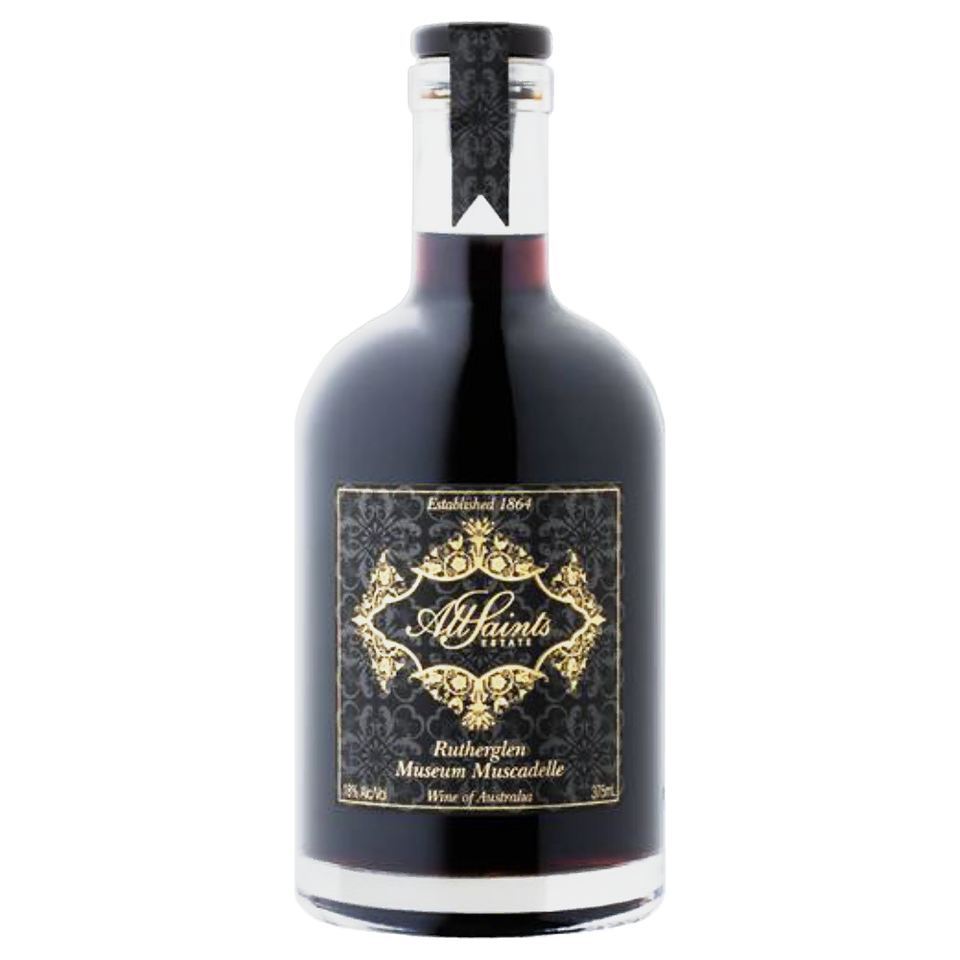 A bottle of All Saints Estate Museum Muscadelle NV 375ml Fortified Wine