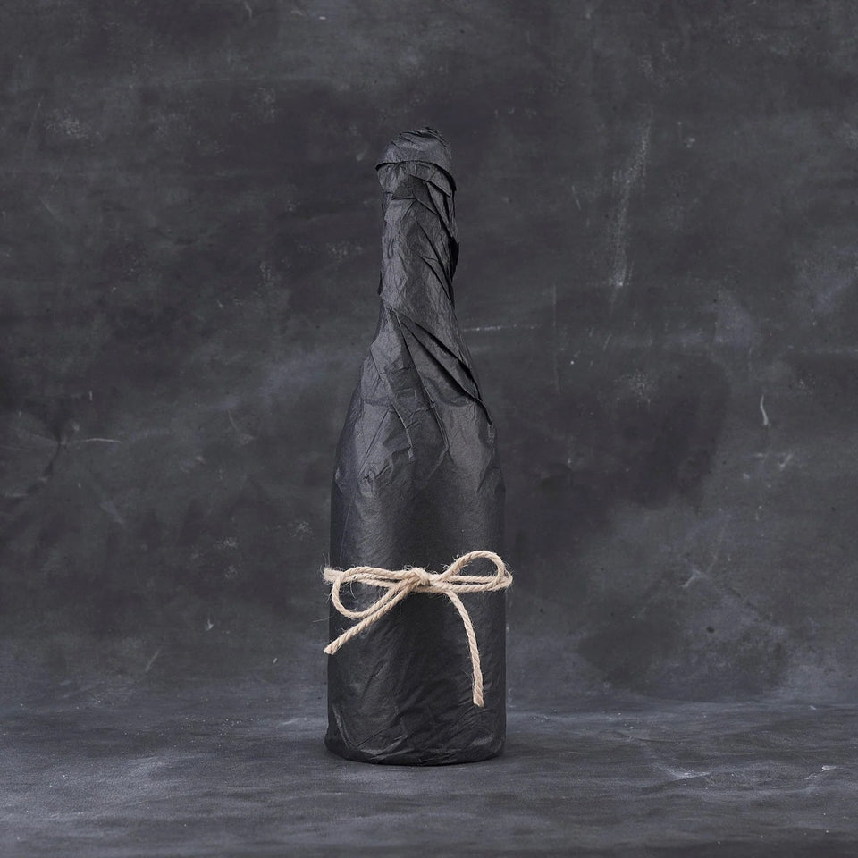 ITM559597 Mystery Single Bottle Burgundy Sloping Shape Transparent