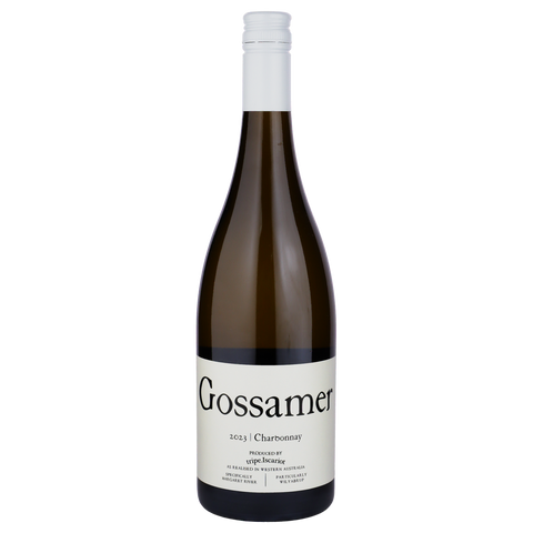 A bottle of tripe.Iscariot Gossamer Chardonnay 2023 750ml White Wine