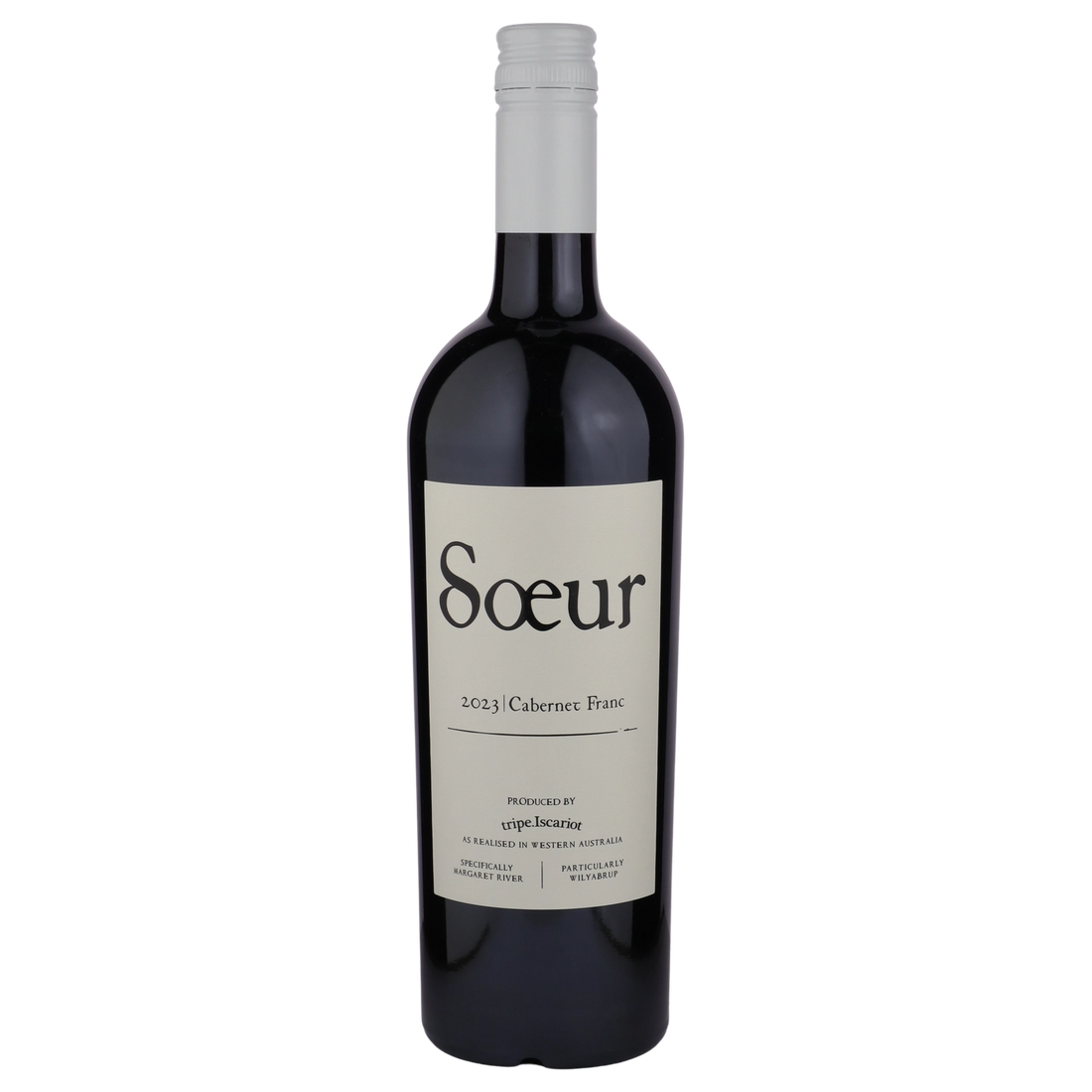 A bottle of tripe.Iscariot Soeur Cabernet Franc 2023 750ml Red Wine