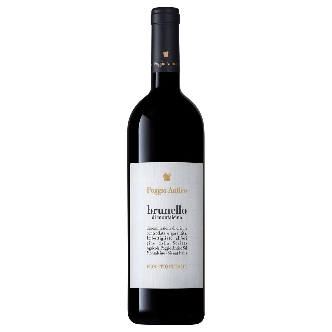A bottle of 2017 Poggio Antico Brunello di Montalcino 750ml Red Wine