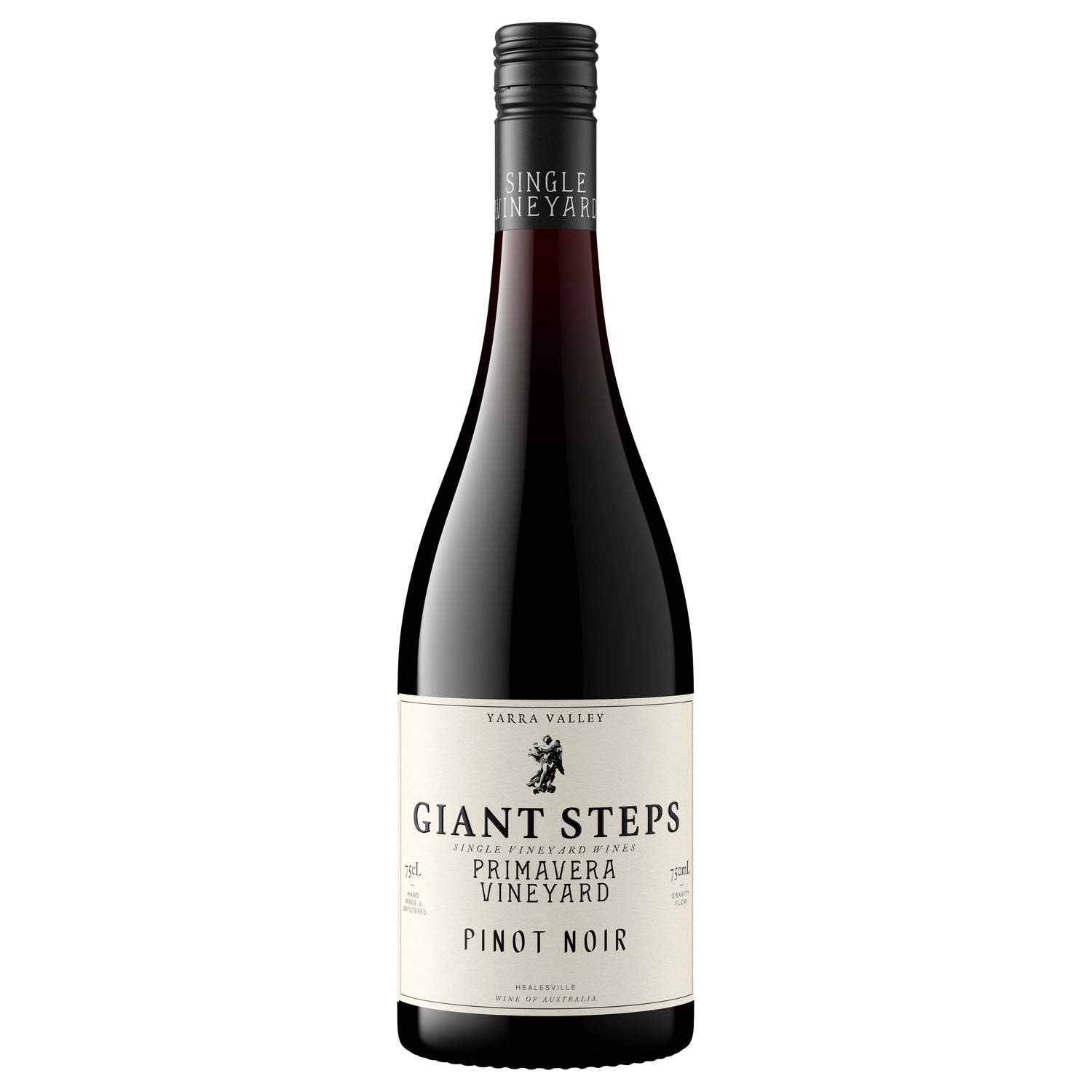 A bottle of 2024 Giant Steps Primavera Vineyard Pinot Noir 750ml Red Wine