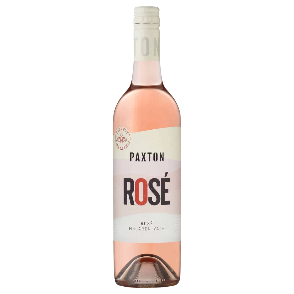 A bottle of 2025 Paxton Rose 750ml Rose Wine