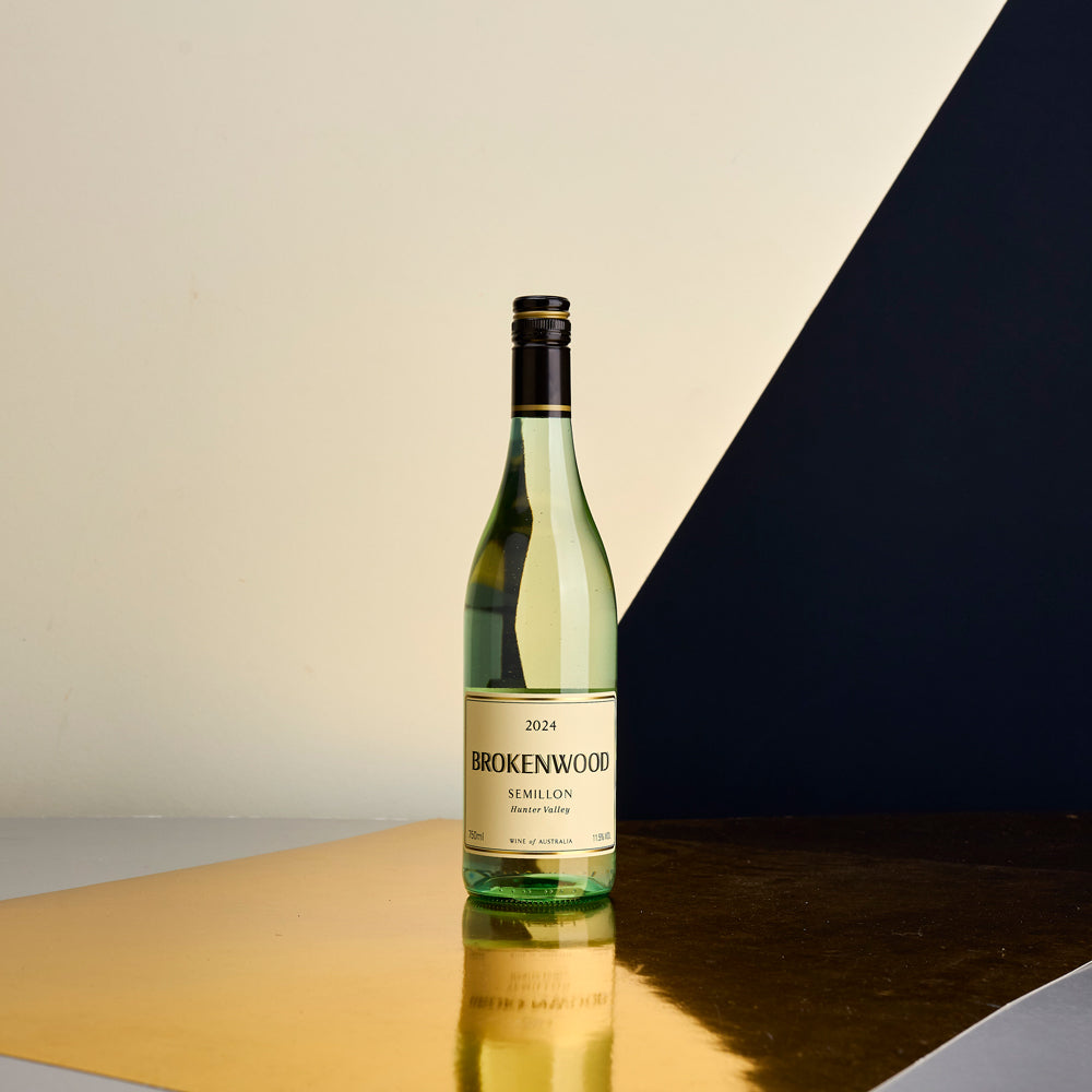 A bottle of 2024 Brokenwood Hunter Valley Semillon 750ml White Wine