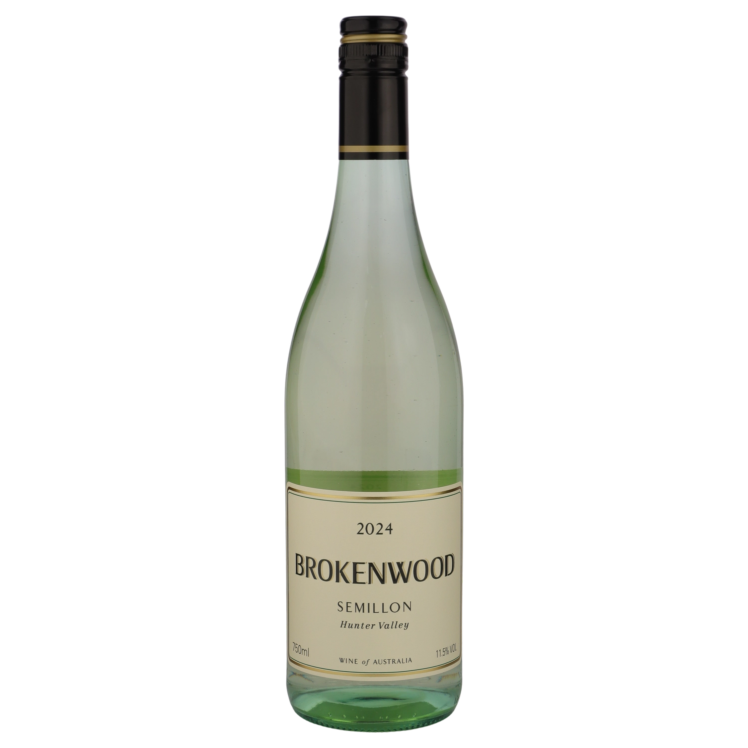 A bottle of 2024 Brokenwood Hunter Valley Semillon 750ml White Wine