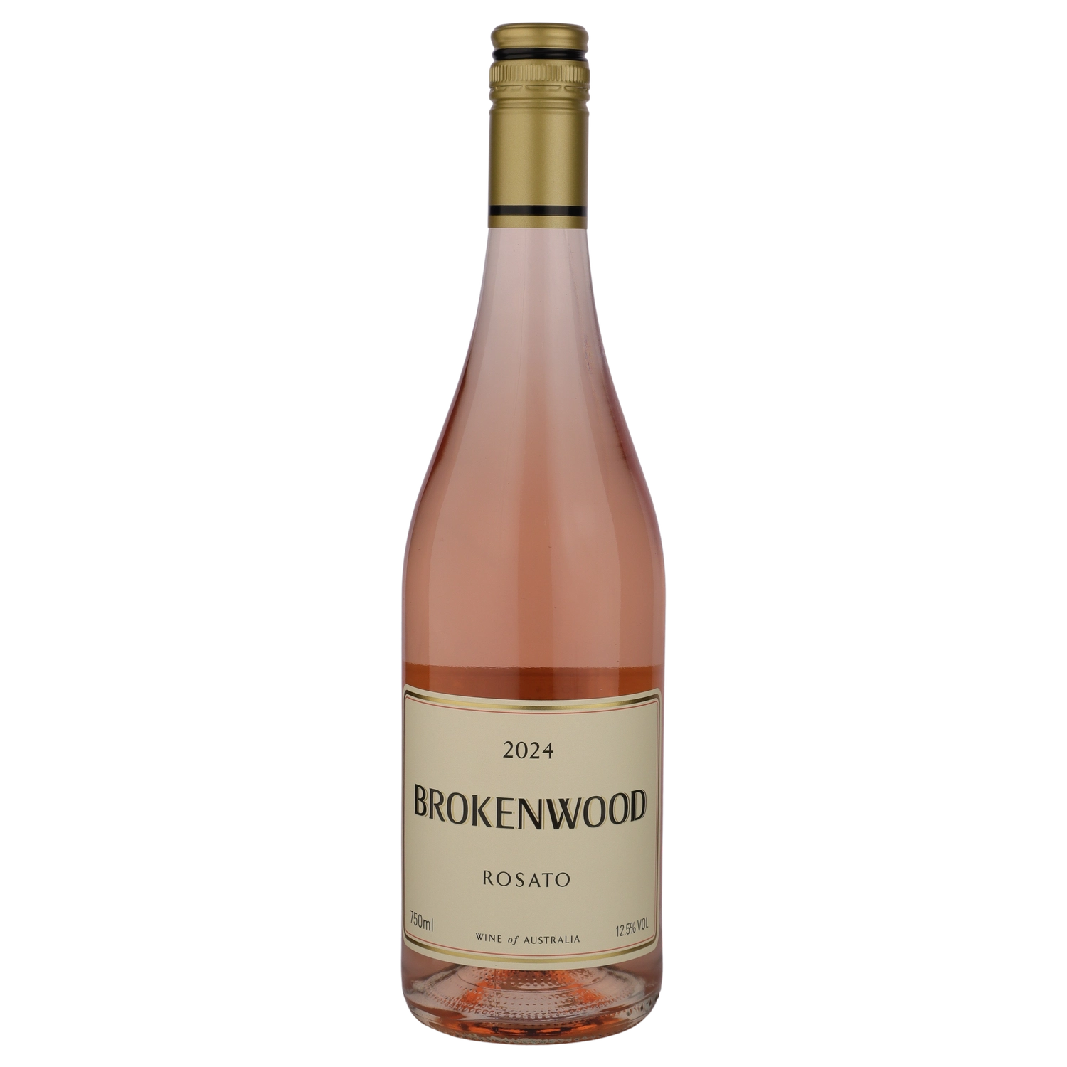 A bottle of 2024 Brokenwood Rosato 750ml Rose Wine