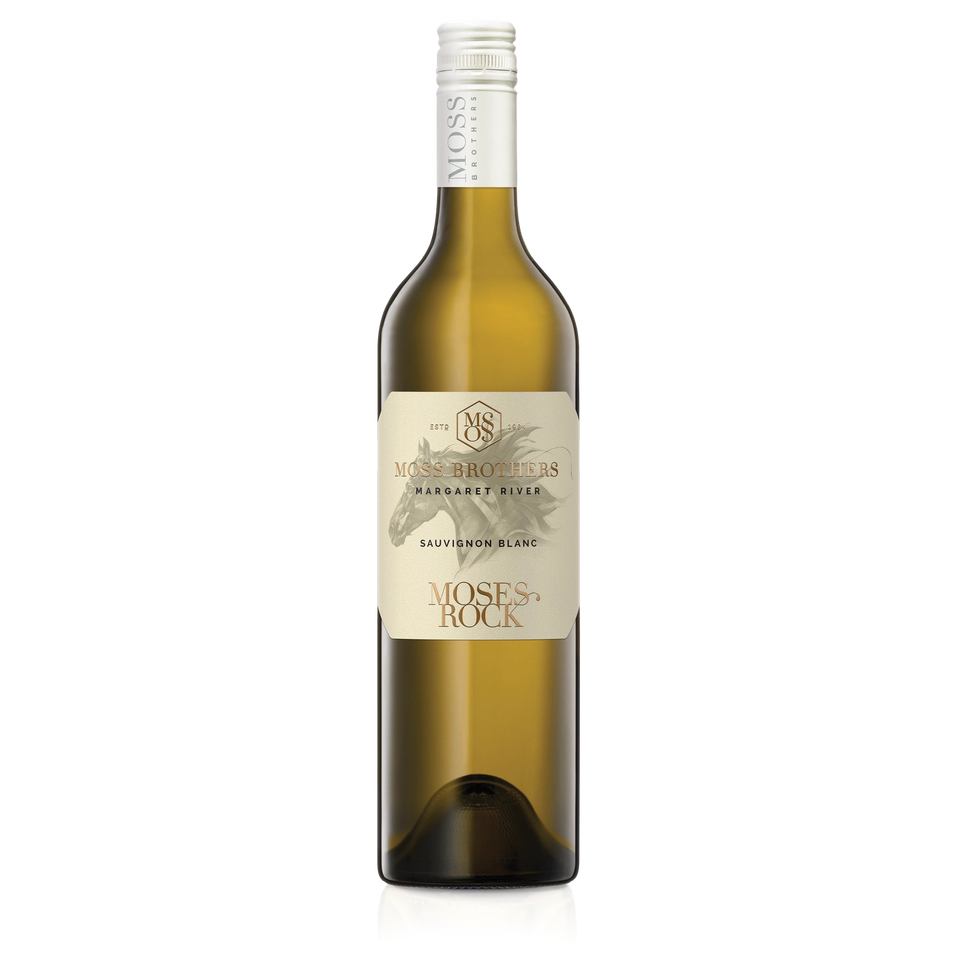 A bottle of 2024 Moss Brothers Moses Rock Sauvignon Blanc 750ml White Wine