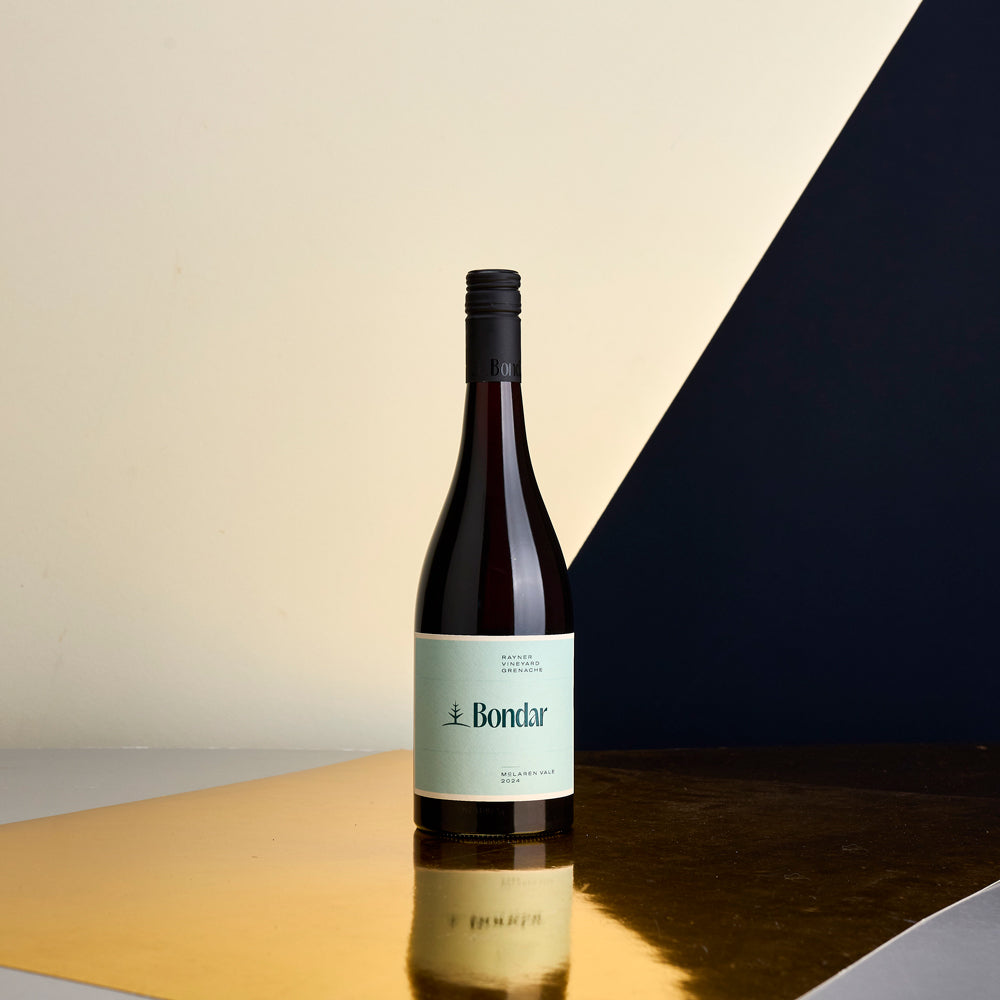 A bottle of 2024 Bondar Rayner Vineyard Grenache 750ml Red Wine
