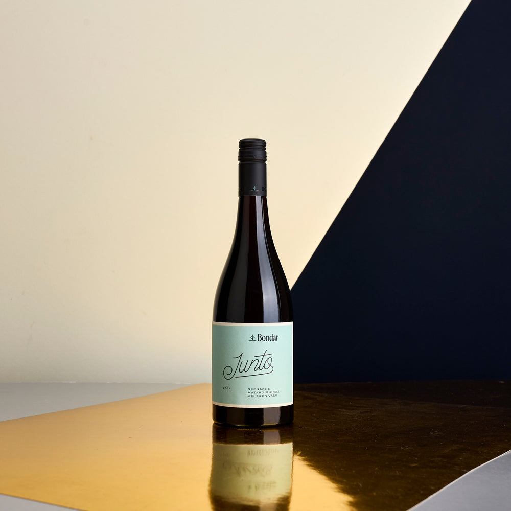 A bottle of 2024 Bondar Junto GMS 750ml Red Wine