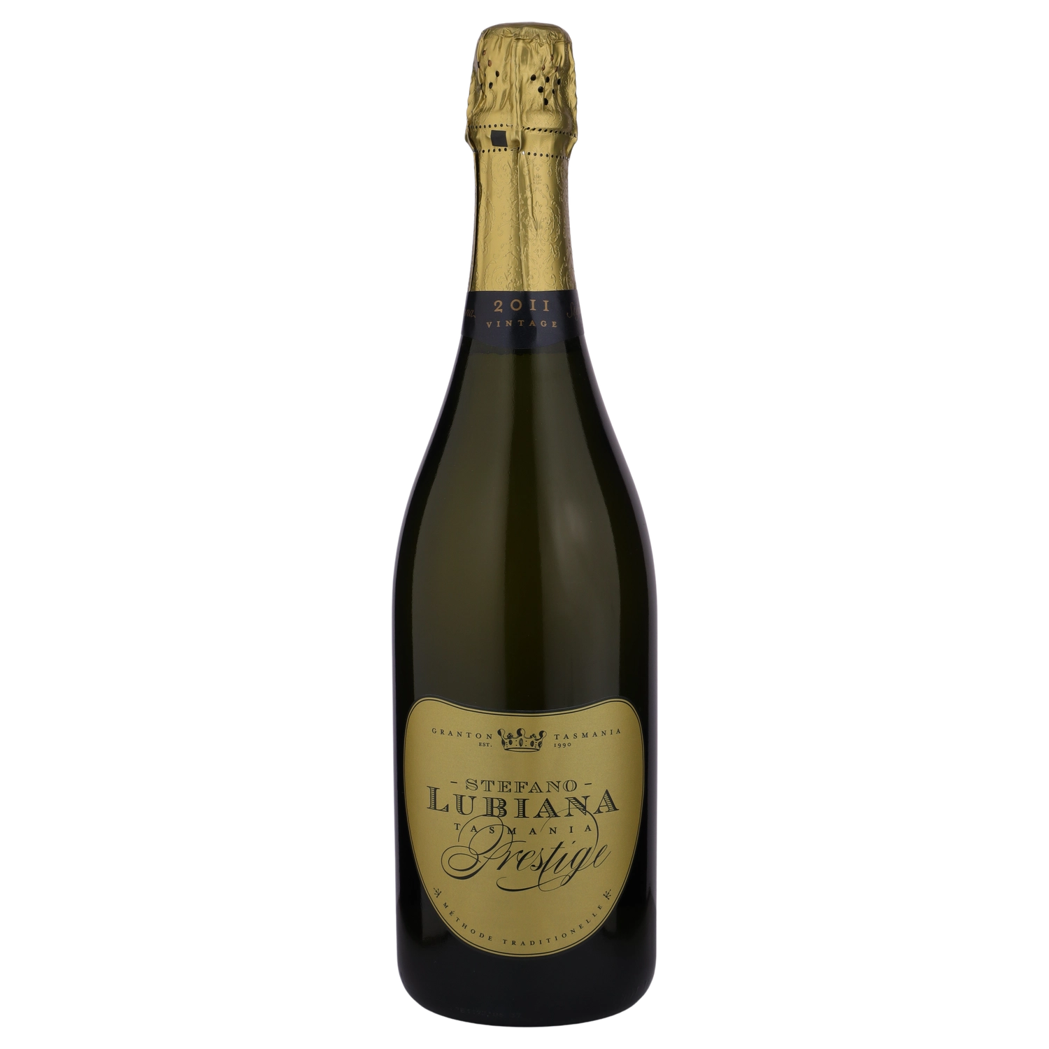 A bottle of 2011 Stefano Lubiana Prestige 2011, 750ml Sparkling Wine