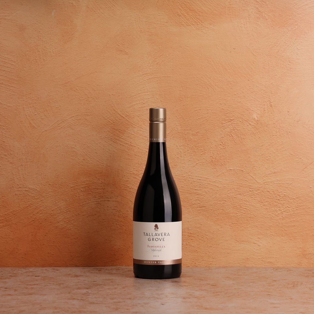 A bottle of 2014 Tallavera Grove Fenestella Hunter Valley Shiraz 750ml Red Wine