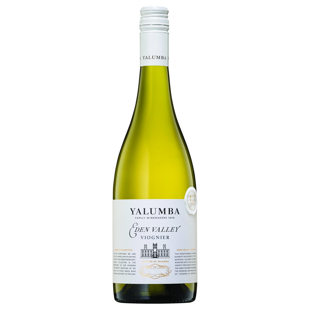 A bottle of 2023 Yalumba Samuel's Collection Eden Valley Viognier 750ml White Wine