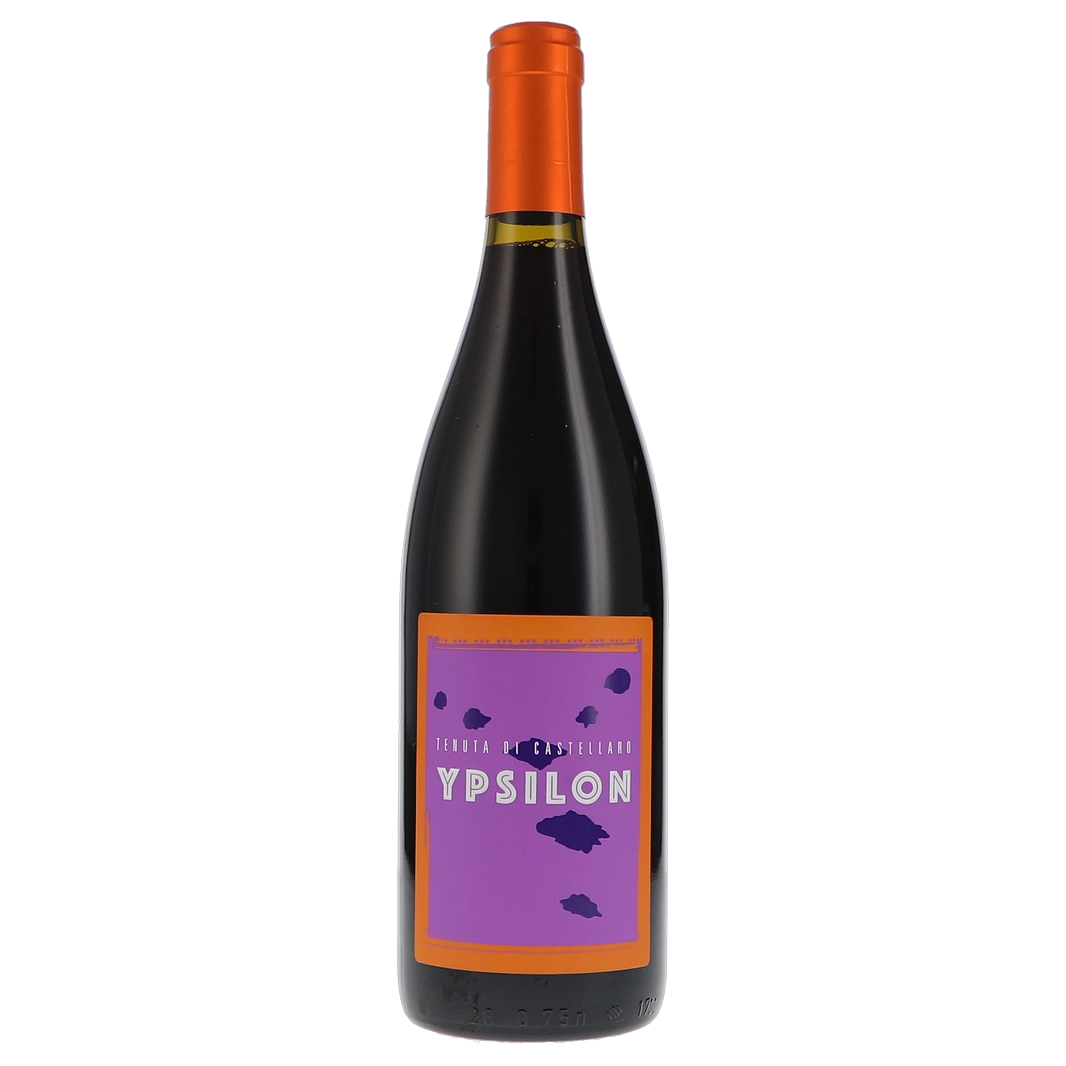 A bottle of 2021 Tenuta Di Castellaro Ypsilon IGT 750ml Red Wine