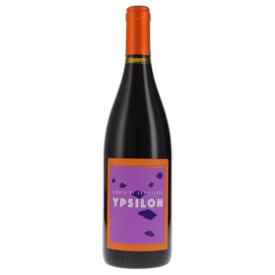 A bottle of 2021 Tenuta Di Castellaro Ypsilon IGT 750ml Red Wine