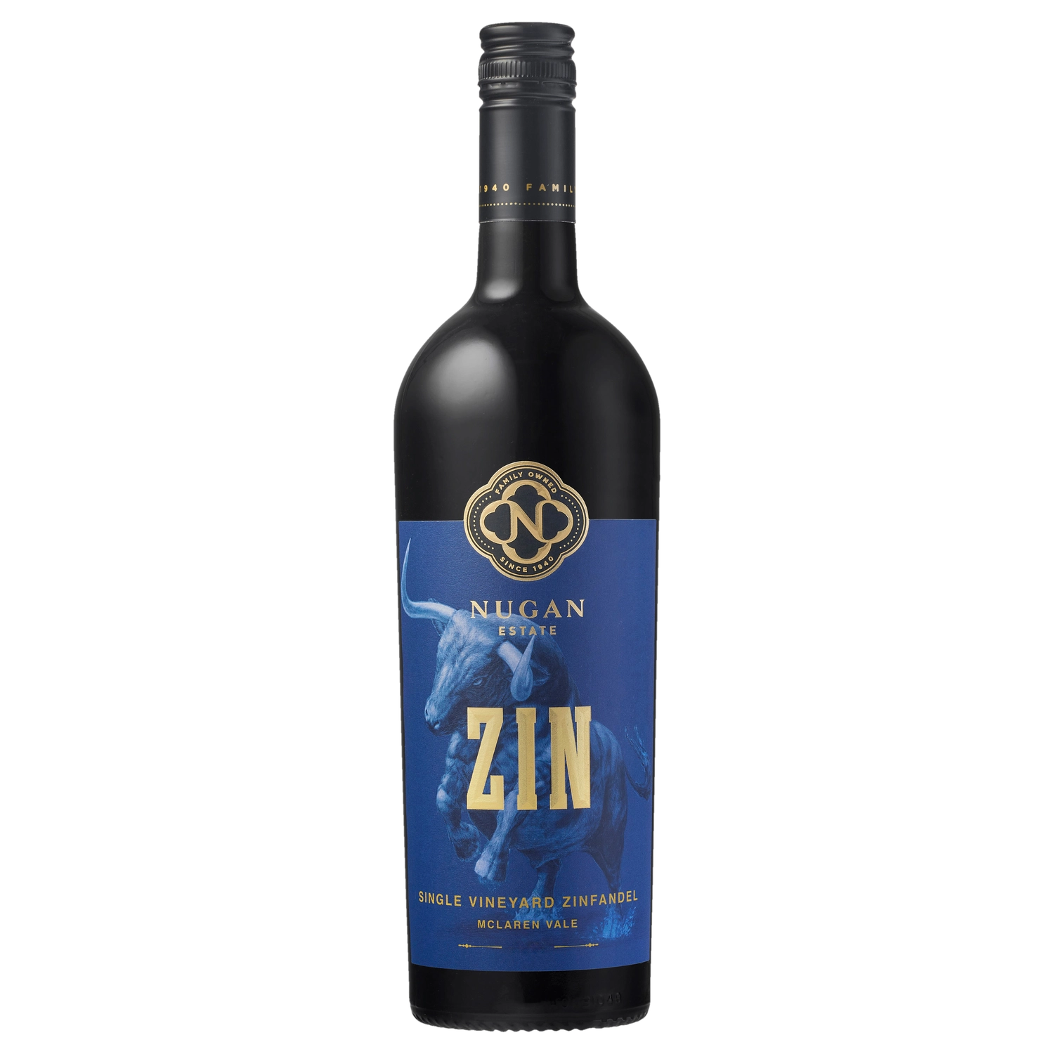 A bottle of 2020 Nugan Estate The Zin Zinfandel 750ml Red Wine