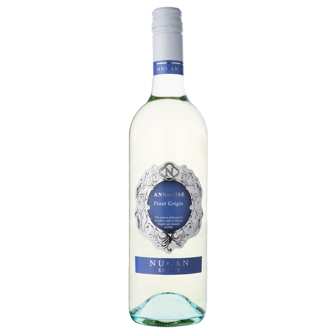 A bottle of 2024 Nugan Estate Annelise Pinot Grigio 750ml White Wine