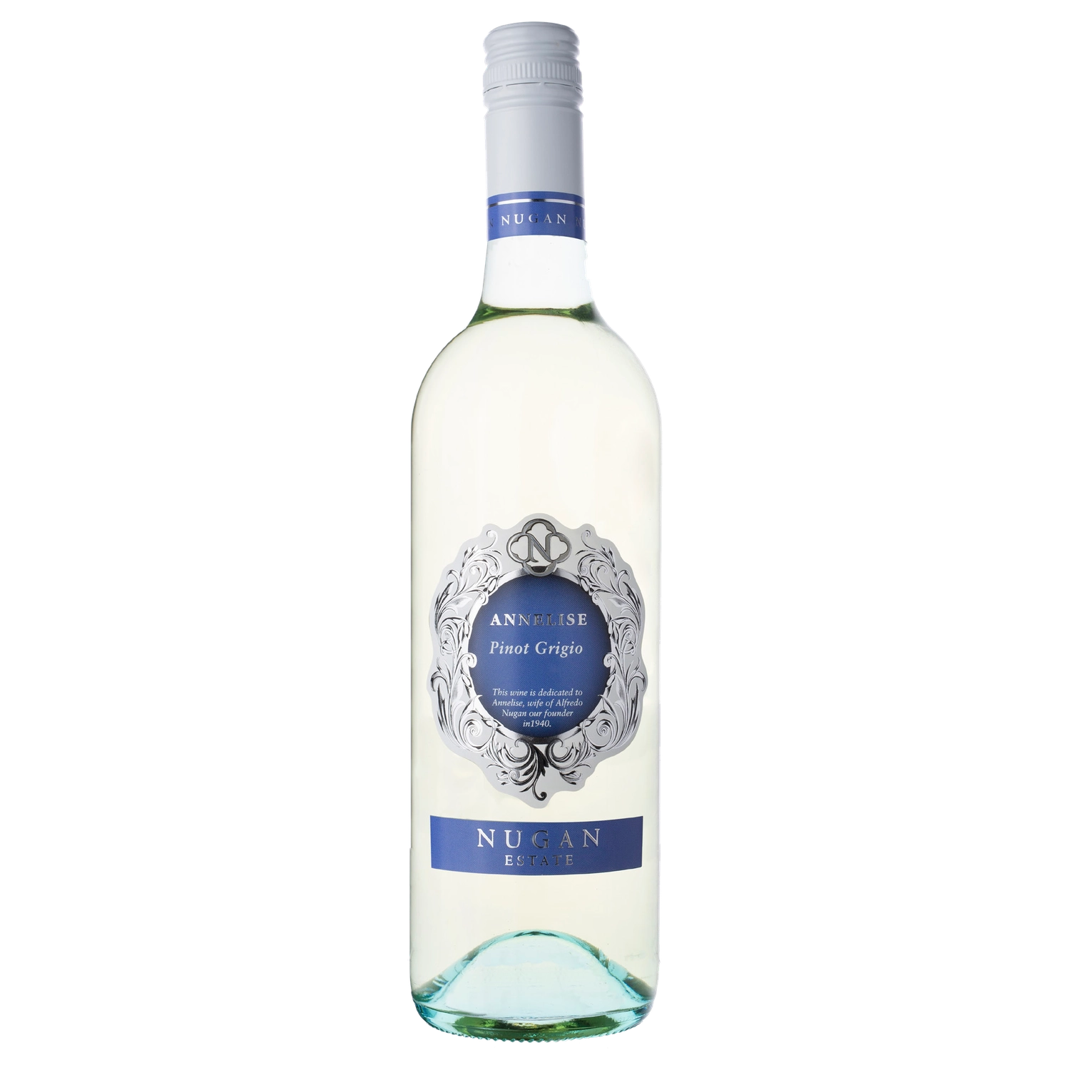 A bottle of 2024 Nugan Estate Annelise Pinot Grigio 750ml White Wine