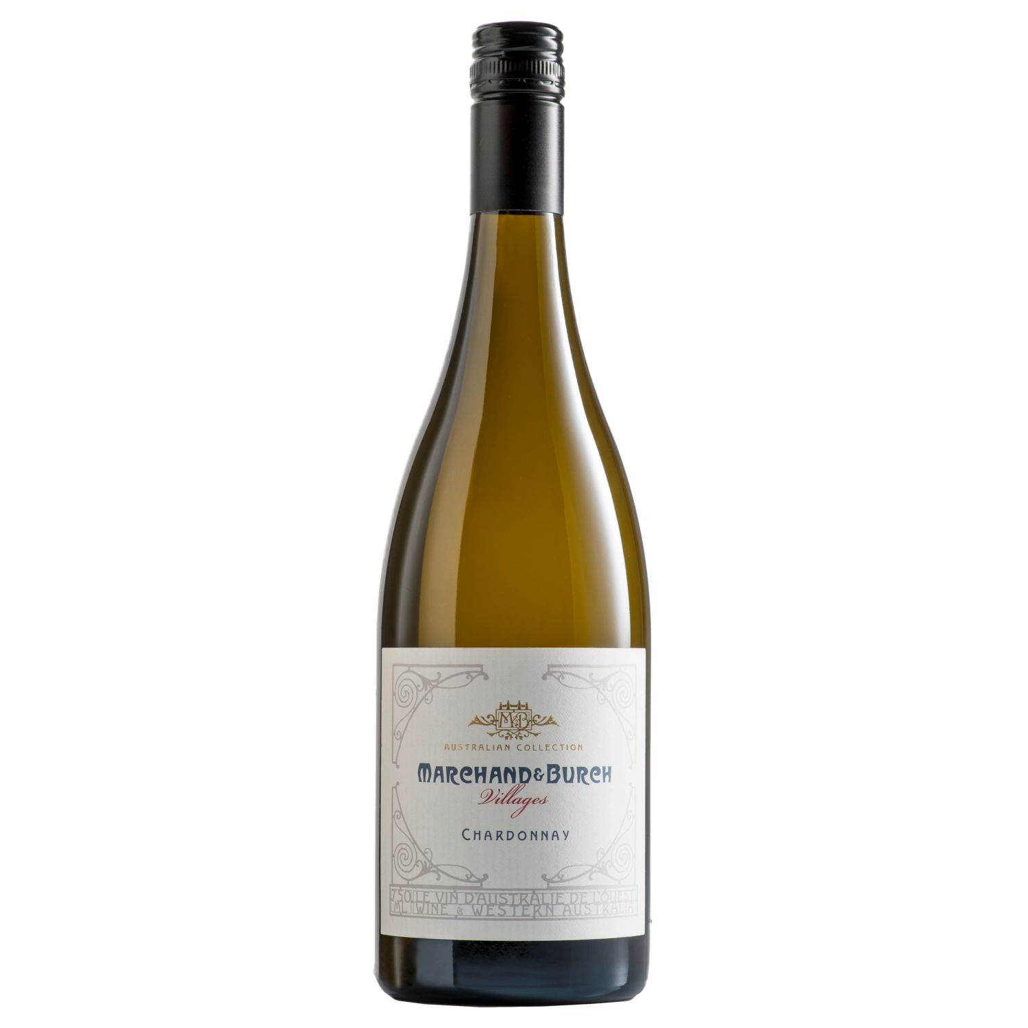A bottle of 2024 Marchand & Burch Villages Chardonnay 750ml White Wine