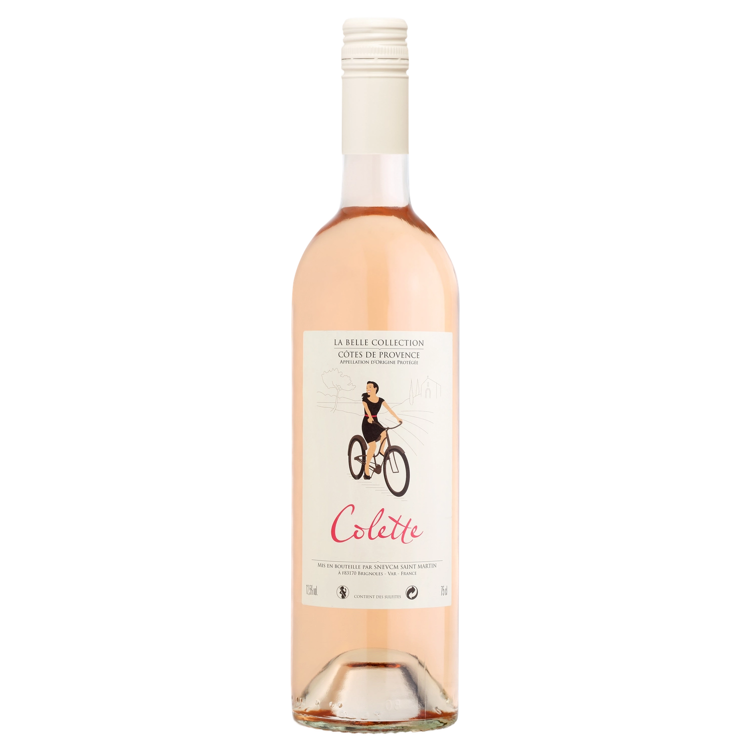 A bottle of 2024 La Belle Collection by Chateau Saint Martin Cuvee Colette Rose 750ml Rose Wine