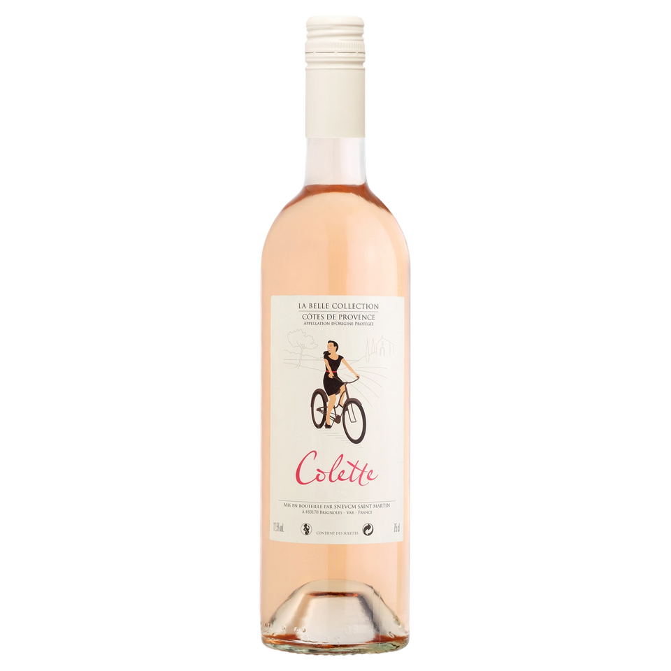 A bottle of 2024 La Belle Collection by Chateau Saint Martin Cuvee Colette Rose 750ml Rose Wine