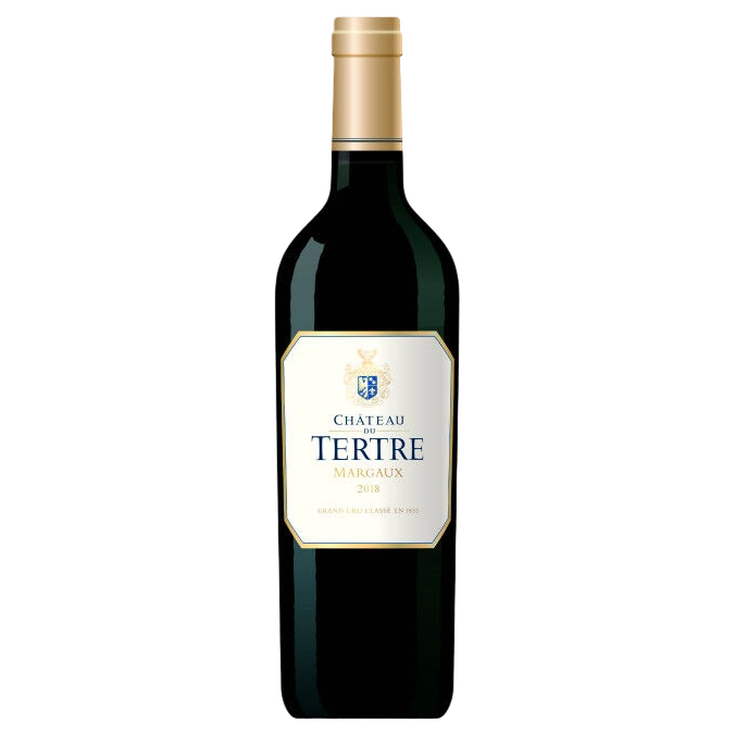 A bottle of Chateau Du Tertre 2018 750ml Red Wine