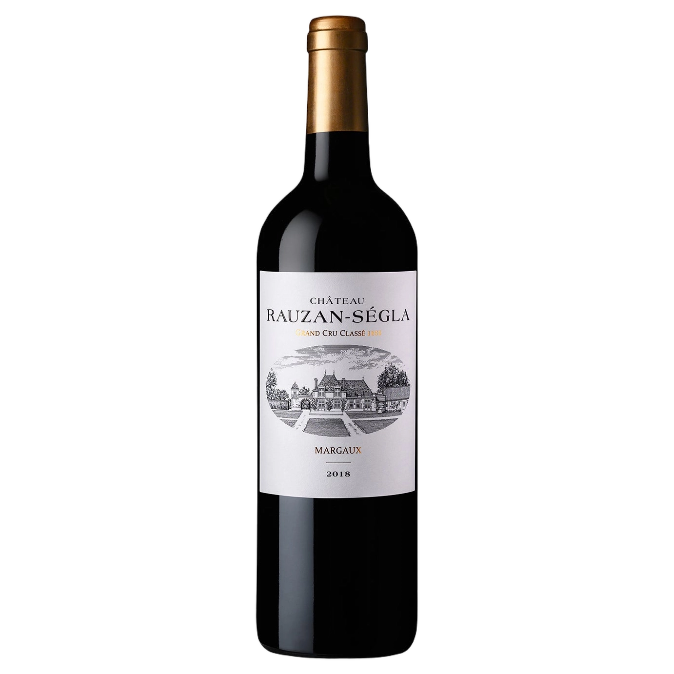 A bottle of Chateau Rauzan Segla 2018 750ml Red Wine