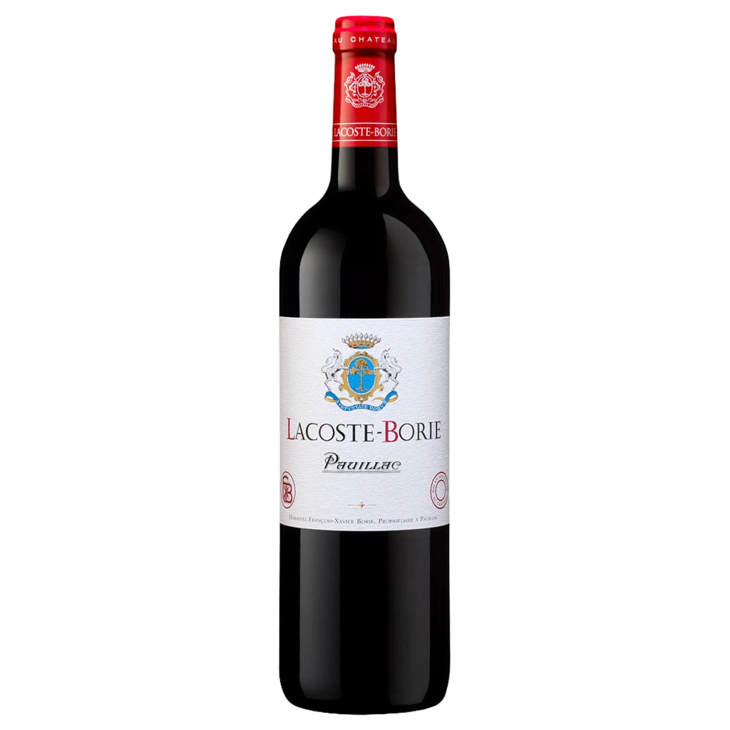 A bottle of Lacoste Borie 2019 750ml Red Wine
