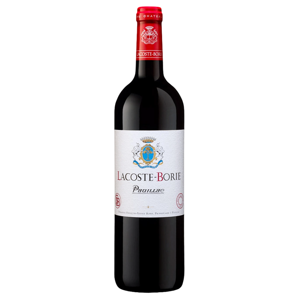 A bottle of Lacoste Borie 2019 750ml Red Wine