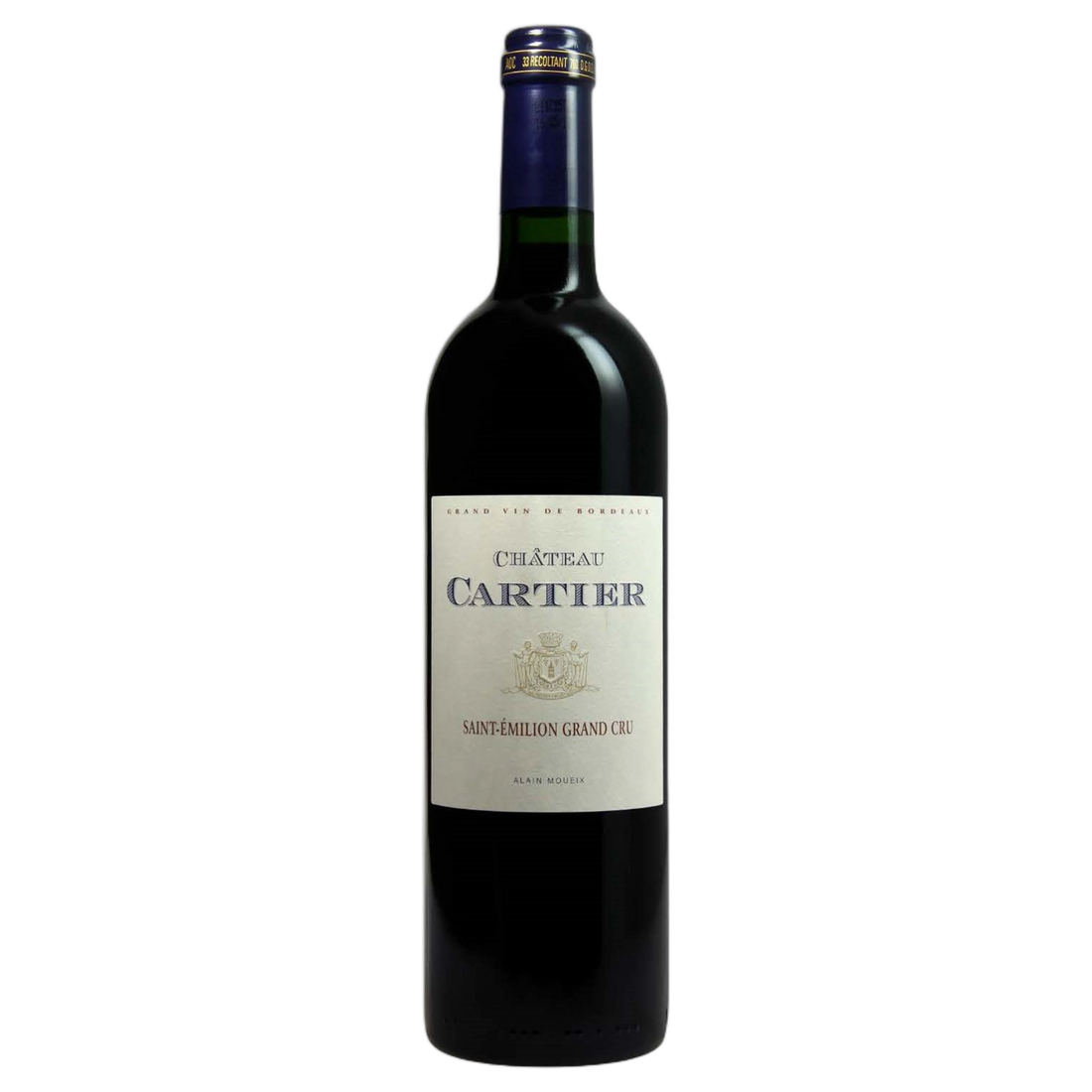 A bottle of Chateau Cartier Biodynamic & Organic Wine 2020 750ml Red Wine