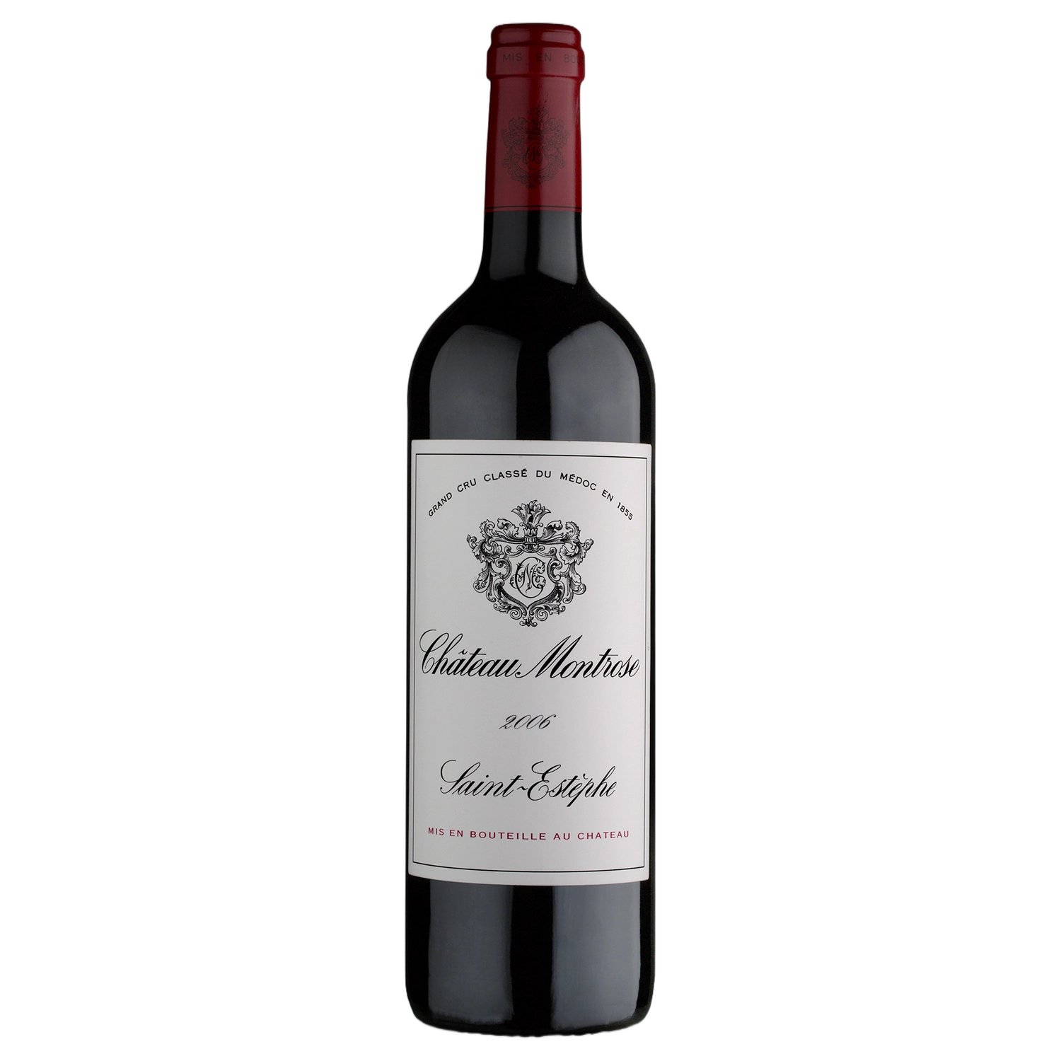 A bottle of Chateau Montrose 2006 750ml Red Wine