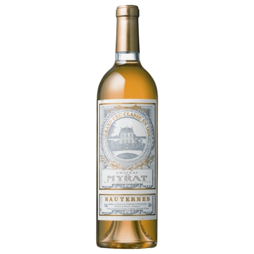 A bottle of Chateau De Myrat 2019 375ml White Wine