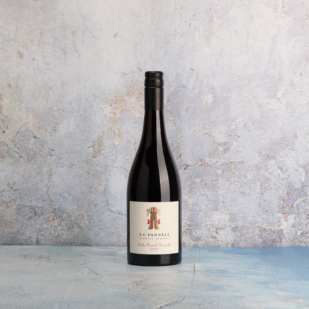 A bottle of 2023 S.C. Pannell  Little Branch Grenache 750ml Red Wine