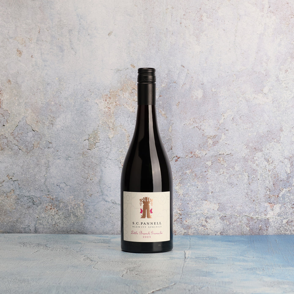 A bottle of 2023 S.C. Pannell  Little Branch Grenache 750ml Red Wine