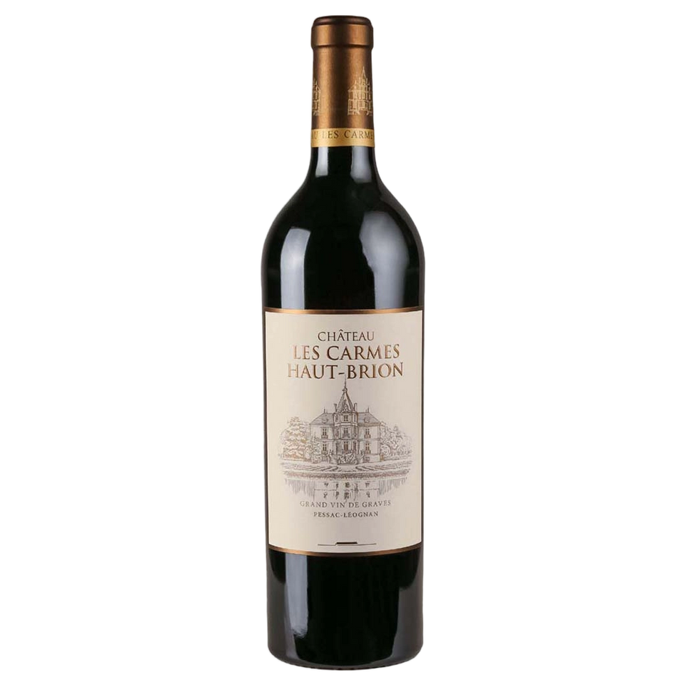 A bottle of Chateau Les Carmes Haut Brion 2018 750ml Red Wine