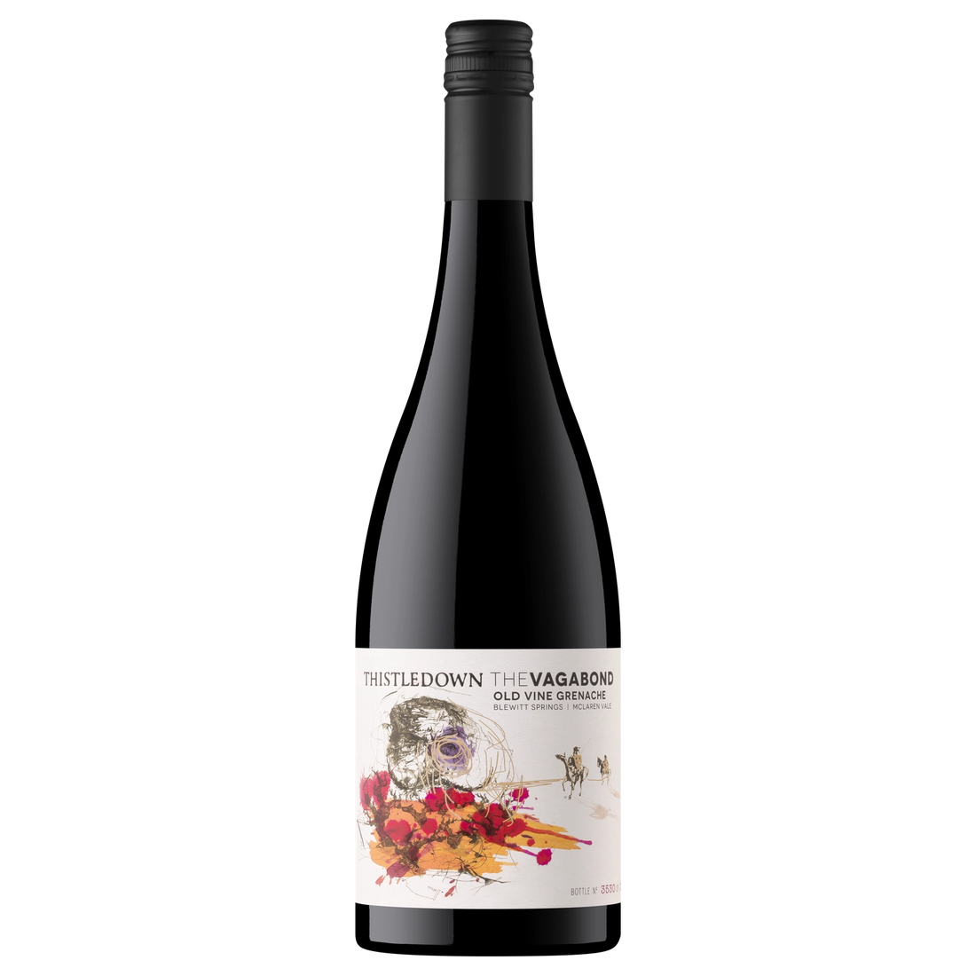 A bottle of 2024 Thistledown The Vagabond Grenache 750ml Red Wine