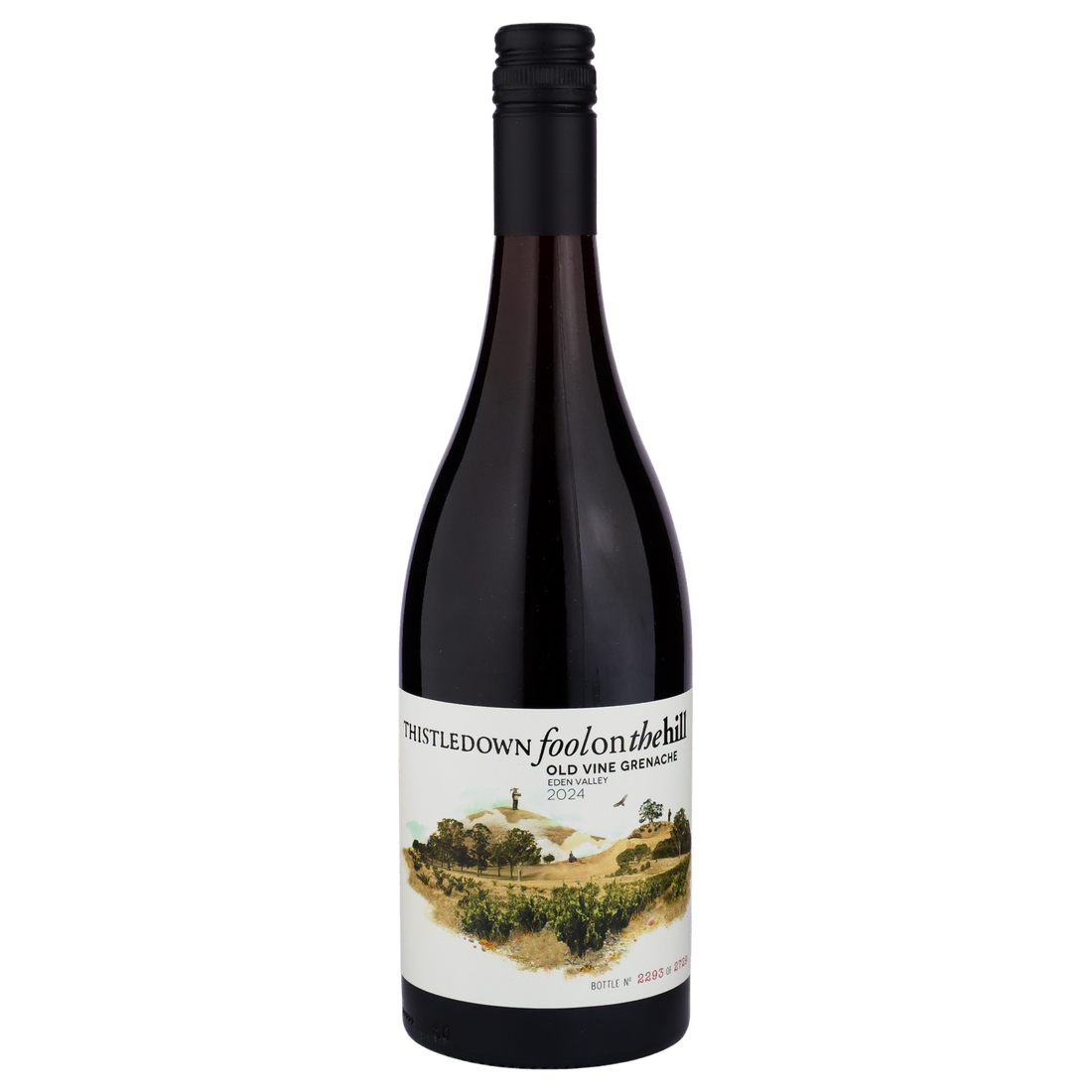 A bottle of Thistledown Fool on the Hills Grenache  2024 750ml Red Wine
