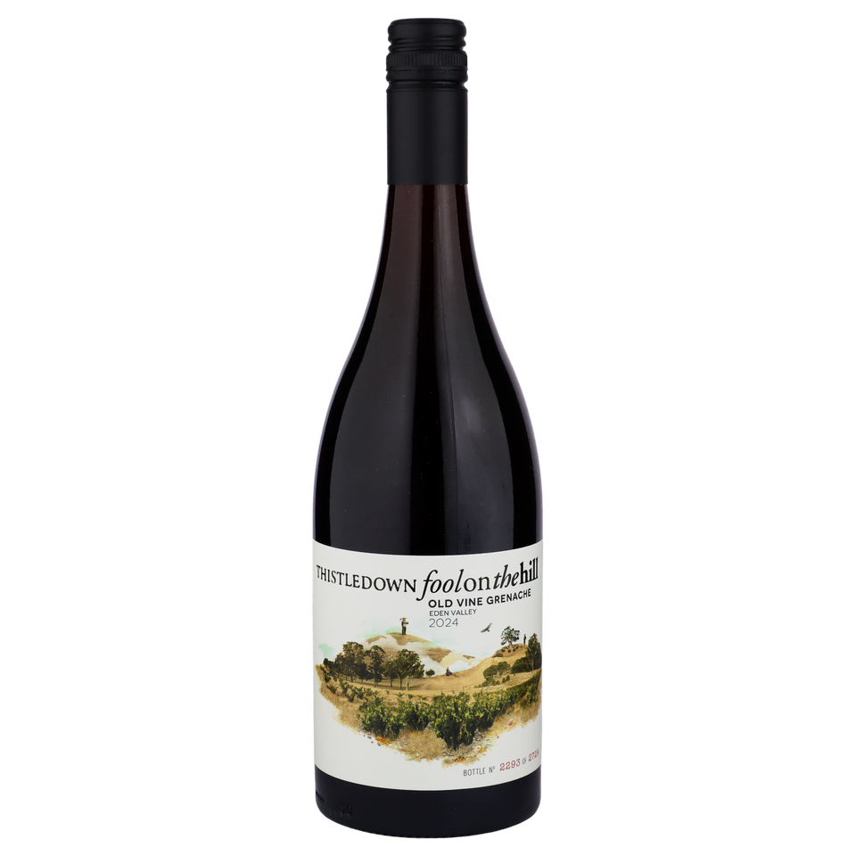 A bottle of Thistledown Fool on the Hills Grenache  2024 750ml Red Wine