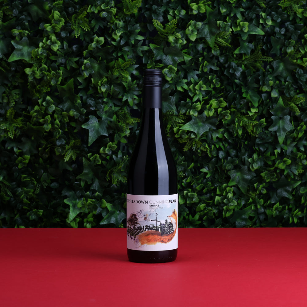 A bottle of Thistledown Cunning Plan Shiraz 2023 750ml Red Wine