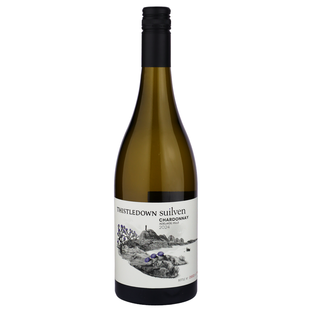 A bottle of Thistledown Suilven Chardonnay 2024 750ml White Wine