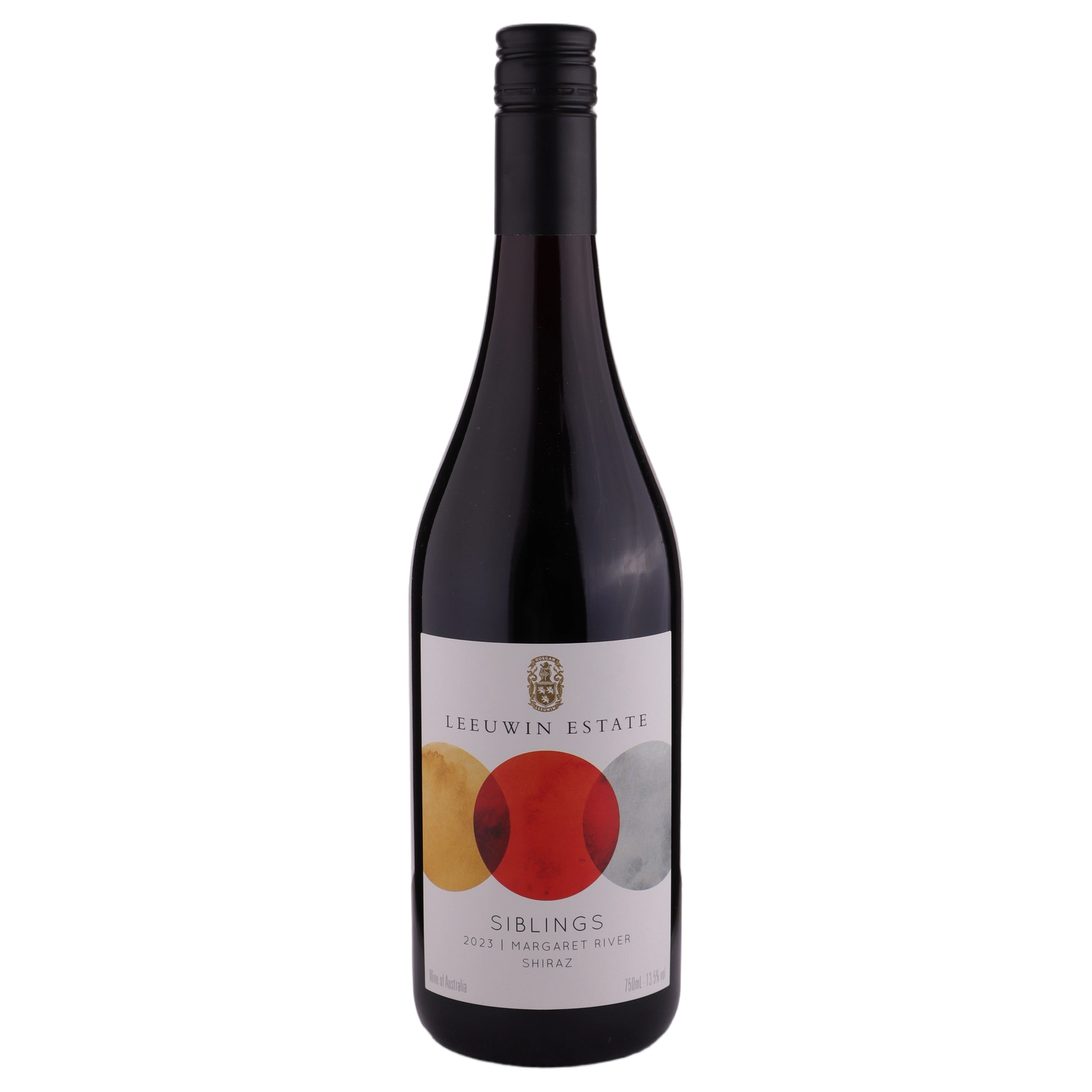 A bottle of 2023 Leeuwin Siblings Shiraz 750ml Red Wine