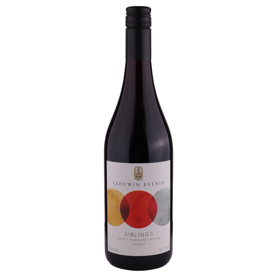 A bottle of 2023 Leeuwin Siblings Shiraz 750ml Red Wine